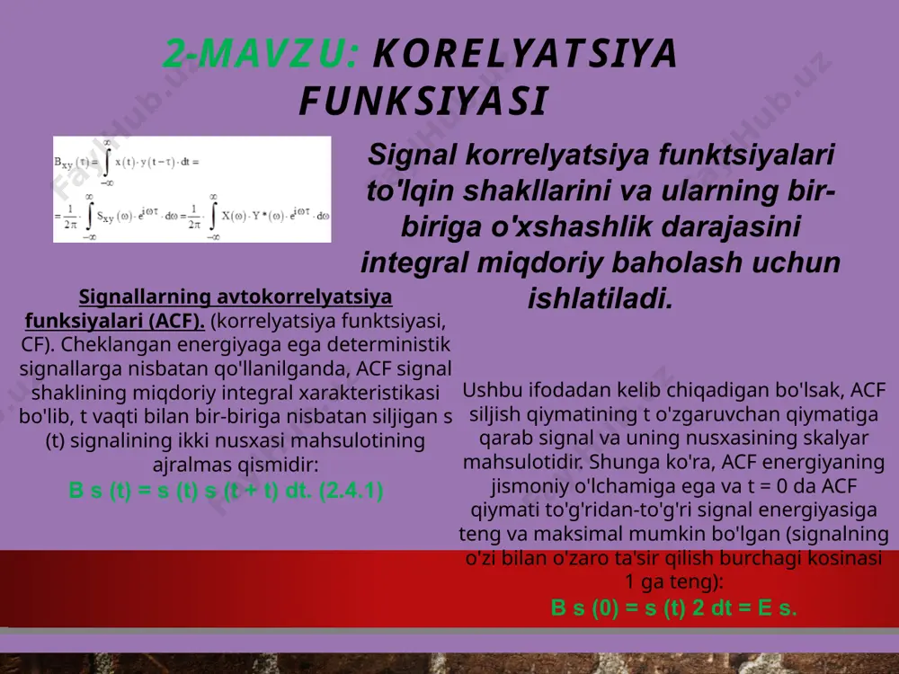 i kollektorning teskari toki hamda tok bo`yicha kuchaytirish koeffisienti tranzistorlarning asosiy parametrlari hisoblanadi. kirish qarshiligi qarshilikka aytiladi. rx deb, chiqish zanjiri ochiq turgan holatdagi baza bilan emitter orasidagi chiqish qarshiligiqarshilikka aytiladi. rн deb, kirish zanjiri ochiq holatdagi kollektor bilan baza orasidagi tok bo`yicha kuchaytirish koeffisienti kollektor toki o`sishining baza toki o`sishiga bo`lgan nisbati bilan aniqlanadi. jk jbbunday holda ukconst bo`ladi. bipolyar tranzistorlar. bipolyar tranzistorlarda, emitter baza va kollektor qatlamlari yahlit monokristallarda hosil qilingan bo`ladi. bu qatlamlardagi erkin tok tashuvchilarning konsentrasiyasi va qatlamlarning qalinligi qat`iy qiymatlarga ega. 7-mavzu: proportional-integral mikrosexma imslar uchun ikki asosiy belgi mavjud: konstruktiv va texnologik. konstruktiv belgisi shundaki, imsning barcha elementlari asosiy asos ichida yoki sirtida joylashadi, elektr jihatdan birlashtirilgan va yagona qobiqga joylashtirilgan bo‘lib, yagona hisoblanadi. ims elementlarining hammasi yoki bir qismi va elementlararo bog‘lanishlar yagona texnologik siklda bajariladi. shu sababli integral mirosxemalar yuqori ishonchlilikka va kichik tannarxga ega. hozirgi kunda yasalish turi va hosil bo‘ladigan …