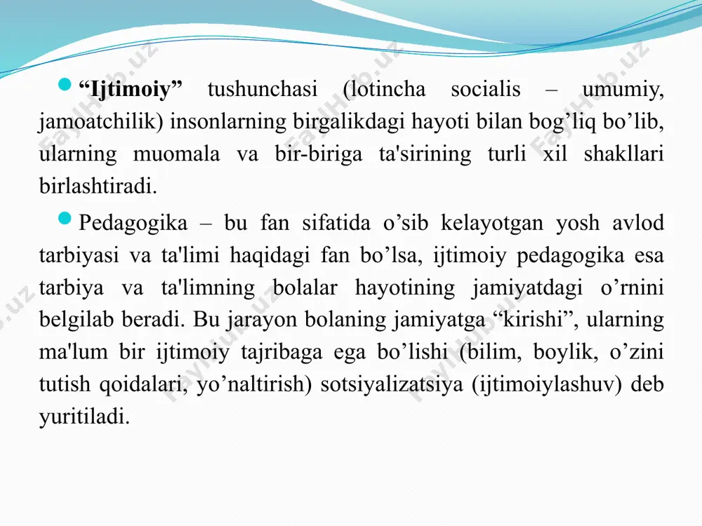 n rivojlanishi to‘g‘risidagi g‘oya ham unga tegishlidir. . mark fabiy kvintilian (mil. avv. 42 — 118 y.) qadimgi yunonning notikdik san'ati nazariyotchisi, pedagog. “notiqning tarbiyasi haqida” deb nomlangan ilk pedagogik asar unga tegishli bo‘lib, unda tarbiyaning muhim g‘oyalari, ta'lim metodikasi bayon etilgan. kvintilianning asosiy g‘oyalari uz “men”ini saqlab qolish, o’zi ustidan” hukmronlikka erishish kabilarni tashkil etadi. katta yer egaligi munosabatlariga asoslangan davri tarbiyasining uziga xos xususiyatlari asketizm, dunyo dinlari qoidalariga qat'iy amal qilish bulgan. asketizm (yunoncha) tuyg‘u va istaklarni cheklash yoki bostirish, azob tortish, hayot ne'matlaridan voz kechish degan ma'noni anglatadi. manbalarga ko‘ra, ota-onasiz qolgan bolalar uchun ilk tarbiya uylari iv asrda kesariya shahrida yepiskop vasiliy kesariyning tashabbusi bilan paydo bo‘lgan. 787 yilda bunday muassasa milandagi soborda ham paydo bo‘lgan. uzoq vaqt u yevropada yagona tashkilot bo‘lib qolavergan va faqat xiv asrga kelib tarbiya uylari soni o‘ttiztagacha ko‘paygan. qizig‘i shundaki, bu uylarda faqatgina bolalarga g‘amxo‘rlik qilmasdan, profilaktika ishlari ham olib …