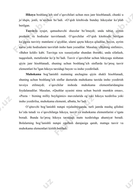 bog’lanishli nutq va uni o’stirish vazifalari - Page 4