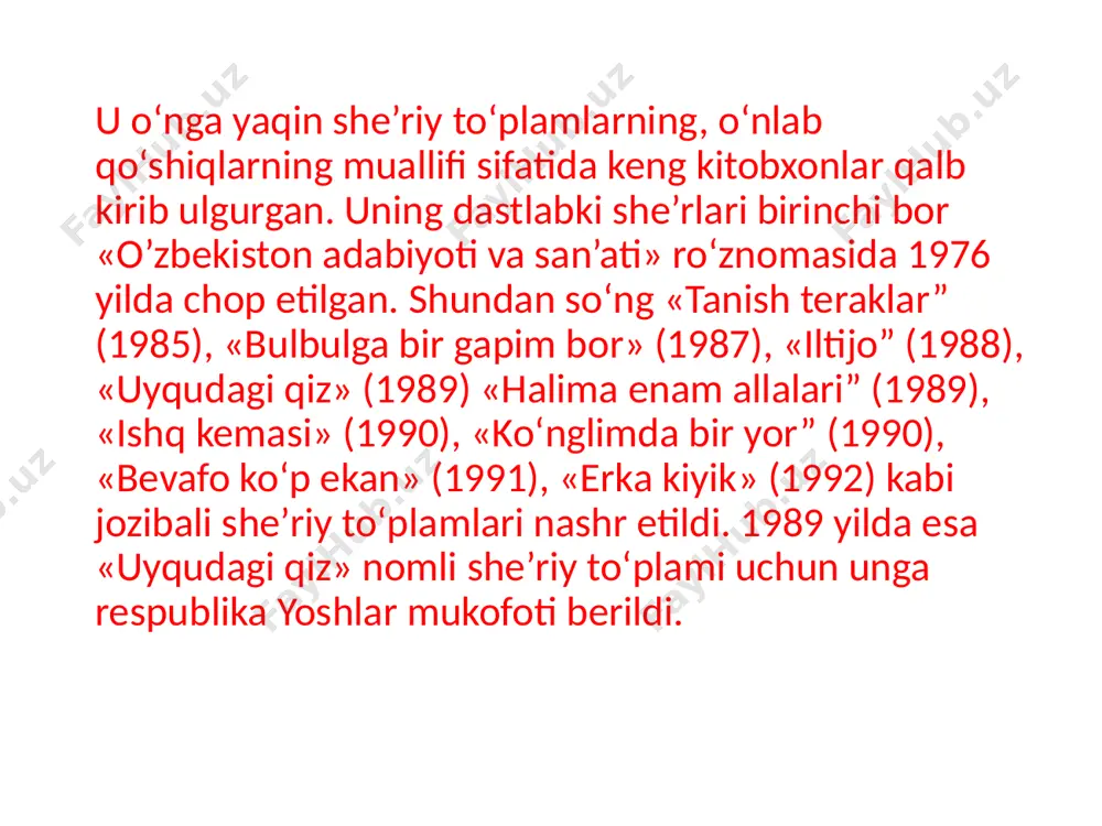 muhammad yusuf 62 yilligi munosabati bilan - Page 4