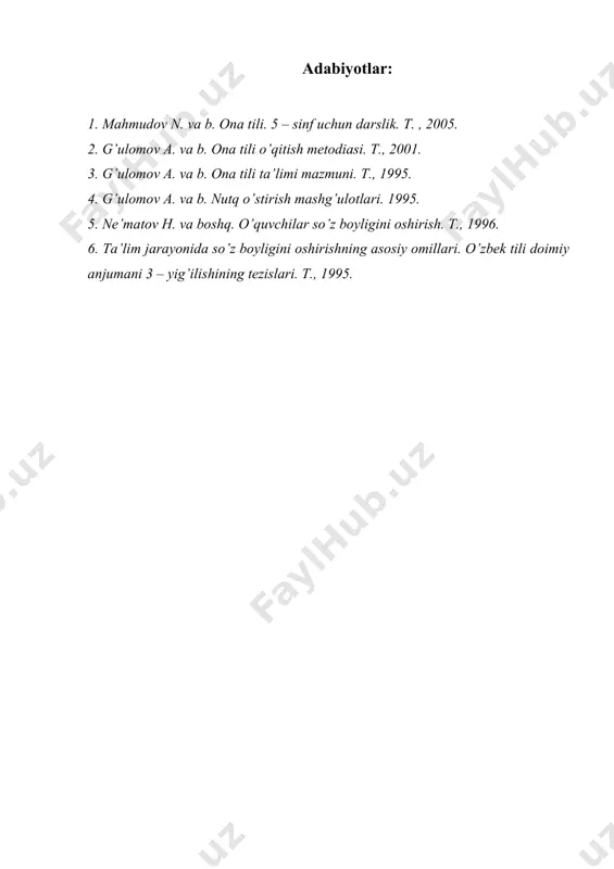 lеksikоlоgiya bo’limini o’qitish - Page 3