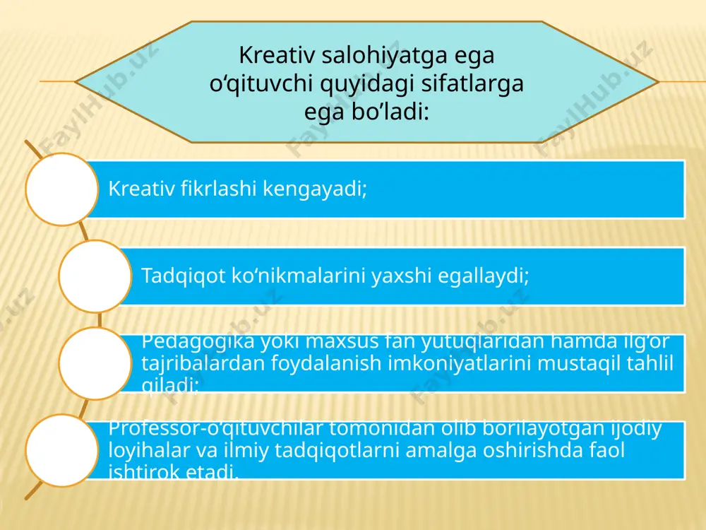 hozirgi zamon o‘qituvchisining kreativ pedogogik faoliyati - Page 5