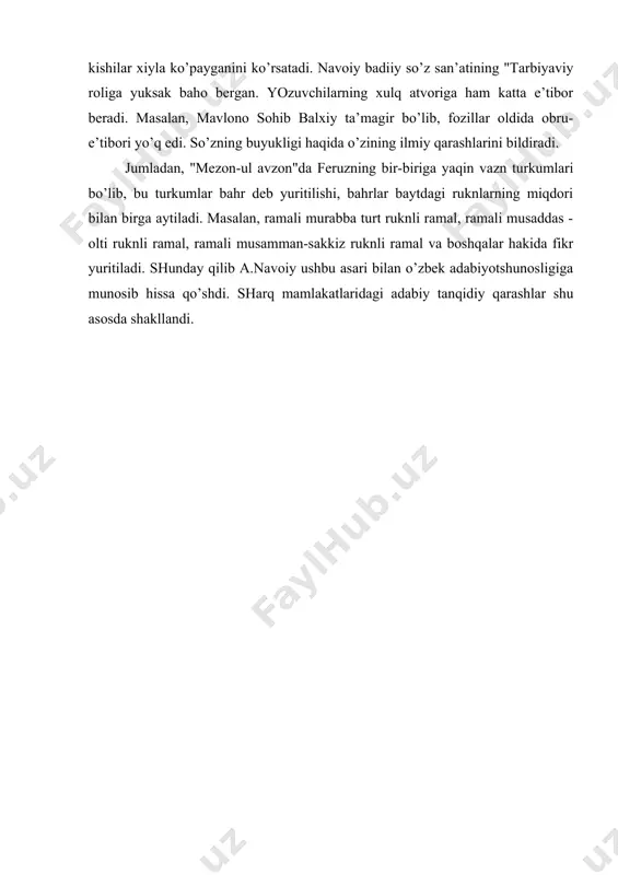 shаrq mаmlаkаtlаridа аdаbiy-tаriхiy qаrаshlаr, nаzаriy fikrlаrning rivоjlаnishi - Page 4