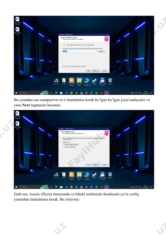 ma’lumotlar bazasi dasturlarini o‘rnatish va sozlash - Page 3