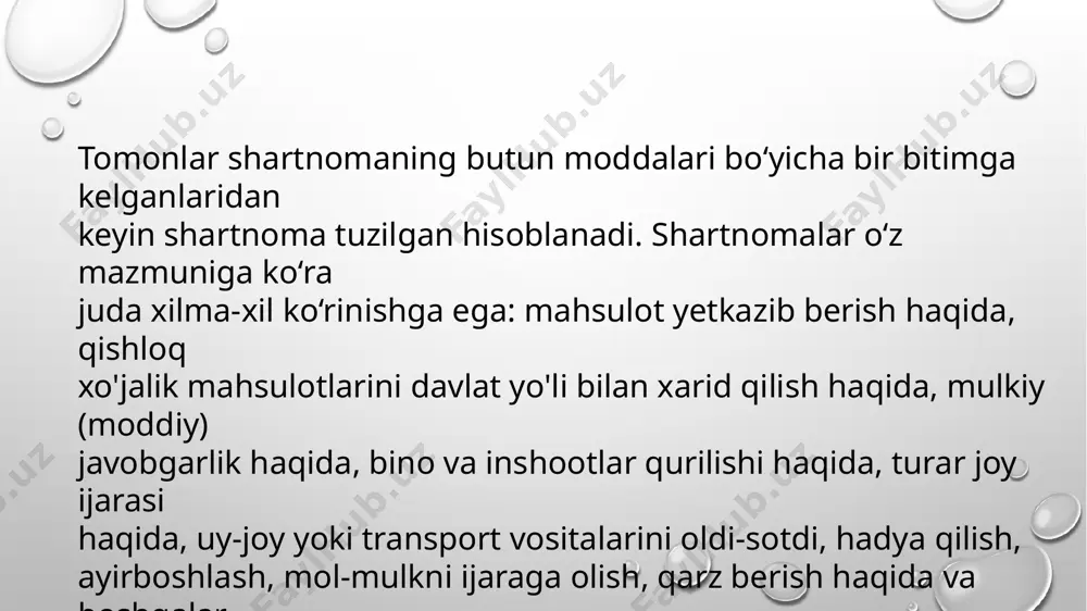 shartnoma haqida umumiy ma’lumot - Page 5