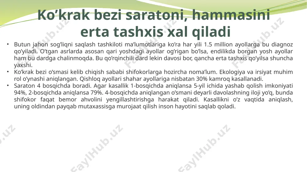 saraton kasalligi turlari - Page 5