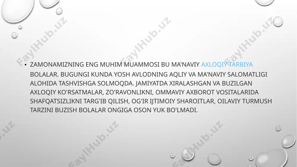 sh. o'quv jarayoni umumiy manfaatlar, ehtiyojlarni hisobga olgan holda. o’zaro munosabatlar tashkil qilishning vazifalari ota-onalarning faol pedagogik pozitsiyasini shakllantirish; ota-onalarni pedagogik bilim va ko'nikmalar bilan qurollash; bolalarni tarbiyalashda ota-onalarning faol ishtiroki. e’tiboringiz uchun rahmat image2.png image3.png image1.png /docprops/thumbnail.jpeg