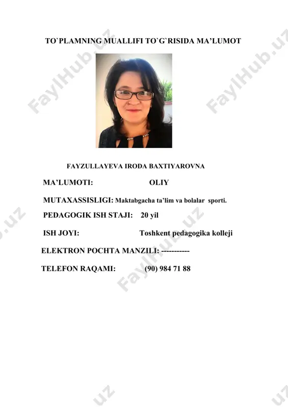 aktabgacha yoshdagi bolalarda turli yosh bosqichlaridagi nutq rivojini ko’ra olish va tushunish qobiliyatini shakllantirish. kutilayotgan natijalar: nutq o`stirish fani bo`yicha egallagan bilim, ko`nikma va malakalarini amaliyotda qo`llaydi, maktabgacha ta’lim muassasalarida va oilada bolalar nutqini rivojlantirish bo’yicha ishlarni amaliy ravishda tashkil eta oladi. мтмdа vа oilada bolalar nutqini rivojlantirishda, lug`atini boyitish, grammatik tuzilishi, nutqning tovush madaniyatini, bog`lanishli nutqni rivojlantirish, badiiy adabiyot bilan tanishtirish, o`qish va savodga tayyorlash mashg`ulotlarini o`tkazadi. nutq o`stirish nazariyasi va metodikasi faniga ajratilgan soatlar: nutq o`stirish nazariyasi va metodikasi pedagogika kollejlarida 80 soat davomida o`tiladi, shundan nazariy o`quv mashg`ulotlari uchun - 62 soat, amaliy o`quv mashg`ulotlar uchun – 18 soat ajratilgan. nutq o`stirish nazariyasi va metodikasi fani jarayonida quyidagi o`quv mashg`ulot turlari mavjud: 1) ikkita turdagi nazariy mashg`ulot: nazariy- yangi bilimlarni egallash bo`yicha o`quv mashg`ulot va nazariy-to`liq o`quv mashg`ulot berilgan. 2) amaliy mashg`ulot: bilimlarni umumlashtirish va tizimlashtirish, mustahkamlash va ko`nikmalarni shakllantirish. «nutq o`stirish nazariyasi va metodikasi» fani bo`yicha …