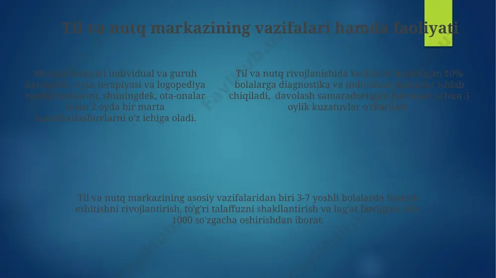 maktabgacha ta'lim tashkilotlarida til va nutq markazi - Page 5