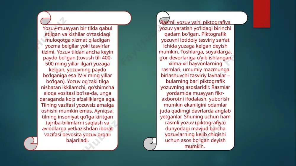 taqdimotlar yozuvi turlari - Page 5