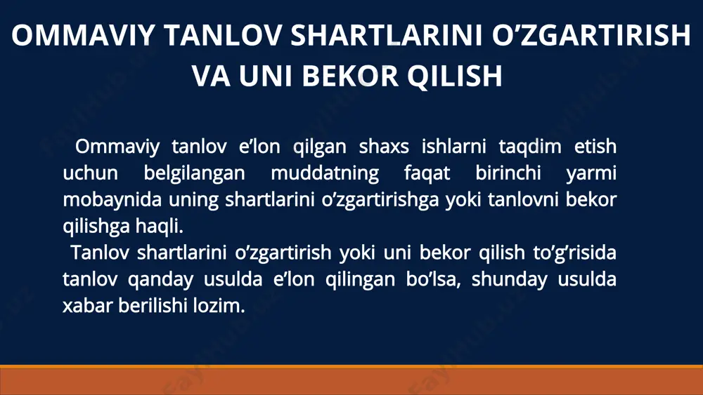 ommaviy tanlov. mukofotni oshkora va’da qilish - Page 4
