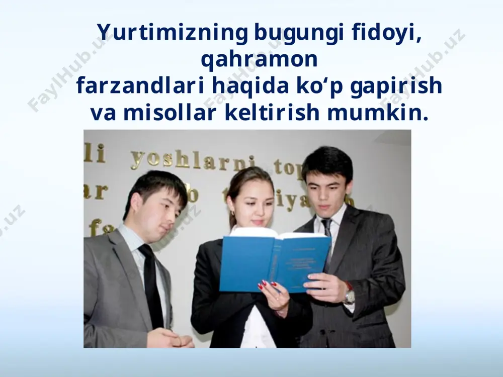 o‘zbekistonning fidoyi farzandlari 6 -sinf - Page 3