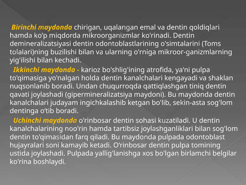 o’rta kariyes klinikasi - Page 4