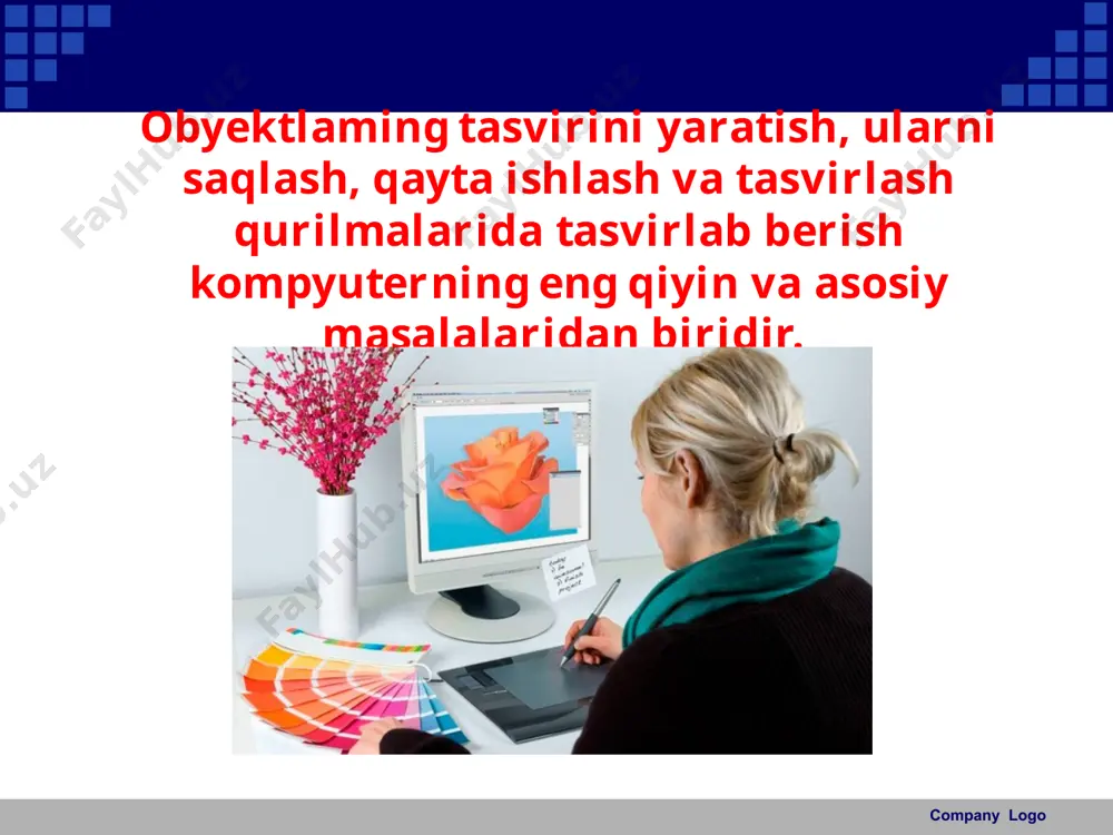 grafik obyektlar va ularni kompyuterda tasvirlash usullari 11-sinf - Page 3
