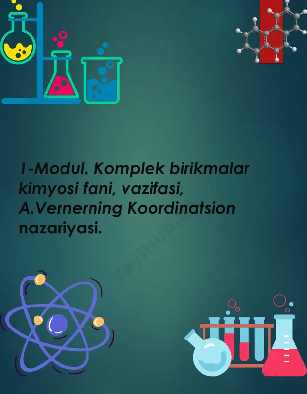 kompleks birikmalar kimyosi - Page 3