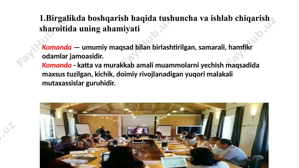 mkin, ya’ni ishchilarga o‘z oldilariga real maqsadlar qo‘yish va o‘z karyerasi mobaynida ularga erishishga yordam beradi. qaror qabul qilish jarayoni va muammolarni hal qilish usullari insonning faoliyat turi sifatidagi menejmentning asosiy xususiyatlaridan biri - qaror qabul qilish. qaror - biron bir muammoni hal qilish bo‘yicha harakatlar majmuidir. bundan oldin har doim maqsadni aniqlash, vaziyatni baholash, muammoni aniqlash va ifodalash masalalari turadi. qabul qilingan qarorlarning qanday natija berishini hech qachon oldindan ko‘rib bo‘lmaydi. har bir qaror maqsadga yaqinlashtirishi yoki uzoqlashtirishi mumkin, injener martabasini o‘stirishi yoki pasaytirishi mumkin. boshqaruv jarayonlarida muammolarni yechishning asosiy 2ta modellari. byurokratiya modeli bu model barcha qarorlarni qabul qilinishida zaruriy qoidalar majmuasiga asoslangan. bu qoidalar universal xarakterli bo‘lib, biror bir real vaziyatga mos kelmaydi. shuning uchun byurokratiya ommaviy tusga ega emas. kishi o‘z baholashlarida xoslikka, individual xususiyatlarga ahamiyat beradi. byurokratiyaga duch kelganda konkretlashtirilgan qarorga intiladi. biroq ba’zida amaldagi qoida va talablar xususiyatlar hisobga olinmagan qaror variantlarini o‘rnatadi qarorlarni …
