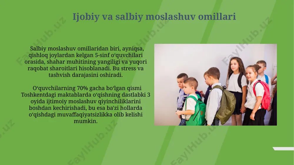 boshlangʻich sinf oʻquvchilarini maktabga moslashuvi - Page 4