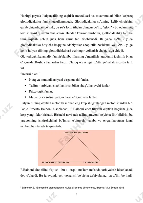 f:3] [3: balboni p.e. "elementi di glottodidattica. guida all'esame di concorso, brescia ": la scuola 1985] 1.jamoada, guruhda ishlay olish qobiliyatiga ega bo'lishi kerak. tabiiyki, har bir o'qituvchi qayerda ishlashidan qat'iy nazar, biron - bir jamoada yoki guruhda ish olib boradi. bilim berish, o'qitishdan tashqari o'zi ishlayotgan davlat muassassasining ma'naviy - ma'rifiy, tashkiliy ishlarida ham faol qatnashishi kerak. kasbdoshlari jamoasida o'z o'rniga ega bo'lgan, ular bilan yaxshi munosabatda bo'lgan har bir o'qituvchi albatta talabalar bilan ham yaxshi munosabatlarga erisha oladi. 2.o'zgarishlar va rivojlanishlarga moyillik xususiyati. ko'z o'ngimizda har kuni jamiyat, ijtimoiy va madaniy hayotimiz kundan - kunga o'zgarib, rivojlanib bormoqda. shunday ekan, ta'lim - tarbiya sohasida ham har bir pedagog umumiy o'zgarishlarga qarab o'zining ish faoliyatini olib borishi kerak. eskirib ketgan, talabalar uchun umuman qiziq bo'lmagan metodlarning o'rniga yangilarini qo'llay bilish zarur. 3.shaxsiy yoki o'zgalarning tajribalarini to'play olish xususiyati. oldingi muammolarning qanday qilib hal qilinganini bilgan holda yangi muammolarni hal …