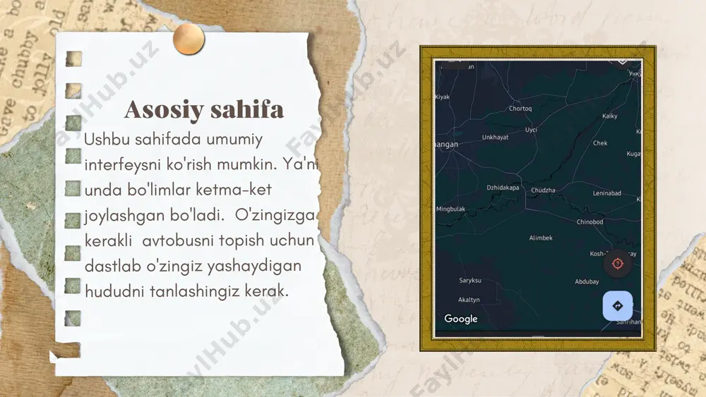 avtobus harakatini kuzatish va yo'nalishlarni boshqarish tizimi - Page 3