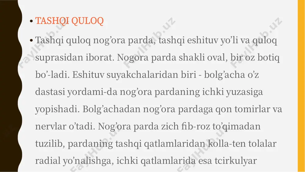 eshitish va muvozanat organlari - Page 4
