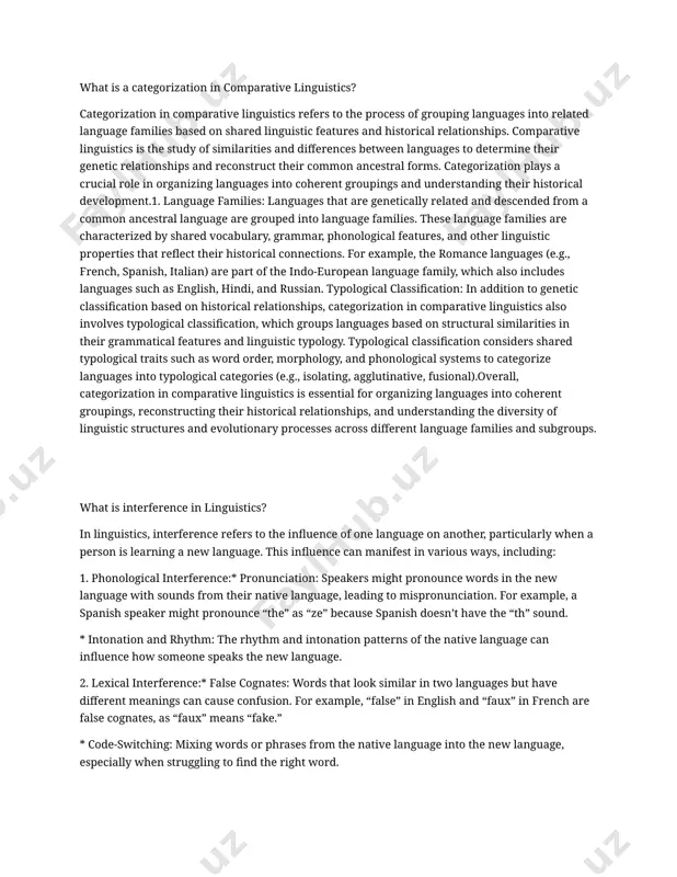 tics (meaning). by tracing the historical development of languages, linguists can identify patterns of change and continuity in linguistic structures.2. comparative reconstruction: diachronic comparison involves reconstructing the ancestral forms of languages, known as proto-languages, by comparing cognate words and identifying regular sound correspondences across related languages. comparative reconstruction allows linguists to infer the shared linguistic features of ancestral languages and study the historical relationships between language families. overall, a diachronic approach to the comparison of language systems provides insights into the historical dynamics of language change, allowing linguists to reconstruct linguistic history, trace language relationships, and understand the processes shaping linguistic diversity and variation over time. what is “neogrammarians”? the neogrammarians were a group of linguists and philologists who were active in the late 19th and early 20th centuries. they were influential in the development of historical-comparative linguistics and made significant contributions to the understanding of language change and the …