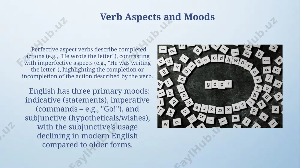 the verb as a part of speech and its grammatical categories - Page 5