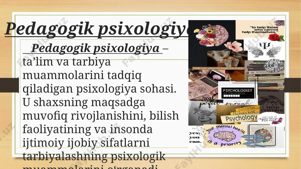 pedogogik psixologiyaning yuzaga kelish tarixi - Page 3