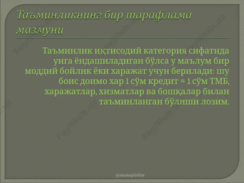 kreditning ta'minlanganligi - Page 3