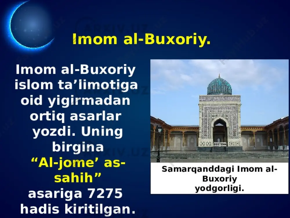 imom al-buxoriyning pedagogik qarashlari - Page 3