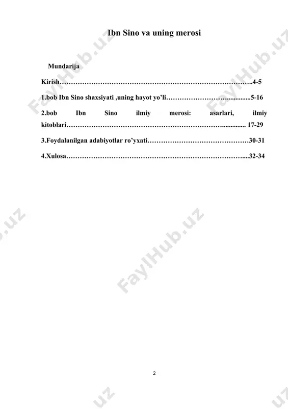 kabilar tahsil olib buyuklikka erishgan. ular tibbiyot, odam organizmi tuzilishi va organlar ishlashiga qiziqib ulkan yutuqlarga erishdi shu bilan birga tibbiyot hamda tabiatshunoslik fanlari xususan anatomiya fani rivojiga katta hissa qo`shdilar. yillar mobaynida tibbiyot va tabiatshunoslik fanlar rivojlanib bordi. bu fanlarning rivojlanishiga o`rta osiyolik vatandoshlarimizdan abu ali ibn sino, beruniy, farobiy, kabi olimlarining ham hissasi yuqori edi. buyuk allomalarimiz qoldirgan noyob asarlari hanuzgacha dunyoning turli chekkalarida darslik sifatida foydalanilib kelinmoqda. buyuk alloma abu ali ibn sino xususan anatomiya fani rivojiga katta yangiliklar qilib, qimmatli va boy meroslarni qoldirgan. u o`z hayoti ijodi davomida odam organizmini chuqur organishi natijasida organizmdagi barch tizimlar tuzilishini o`rgangan. abu ali ibn sino asosan suyaklar tuzilishi va shakllarini, bo`g`imlar, mushaklar, asab tolalari qon tomirlari hamda sezgi a`zolarining tuzilishini chuqur o`rgangan. hozirda zamonaviy fan taraqqiyoti isbotlagan ta`riflarni, buyuk alloma abu ali ibn sino o`z ijodi davomida aniqlab yozib qoldirgan. kurs ishining dolzarbligi: talabalarda tarixiy tasavvurni shakllantirish va …