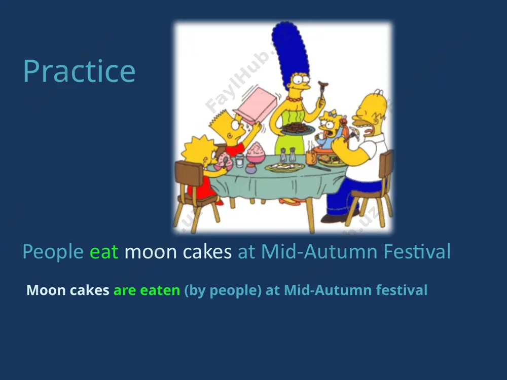 active voice and passive voice - Page 5
