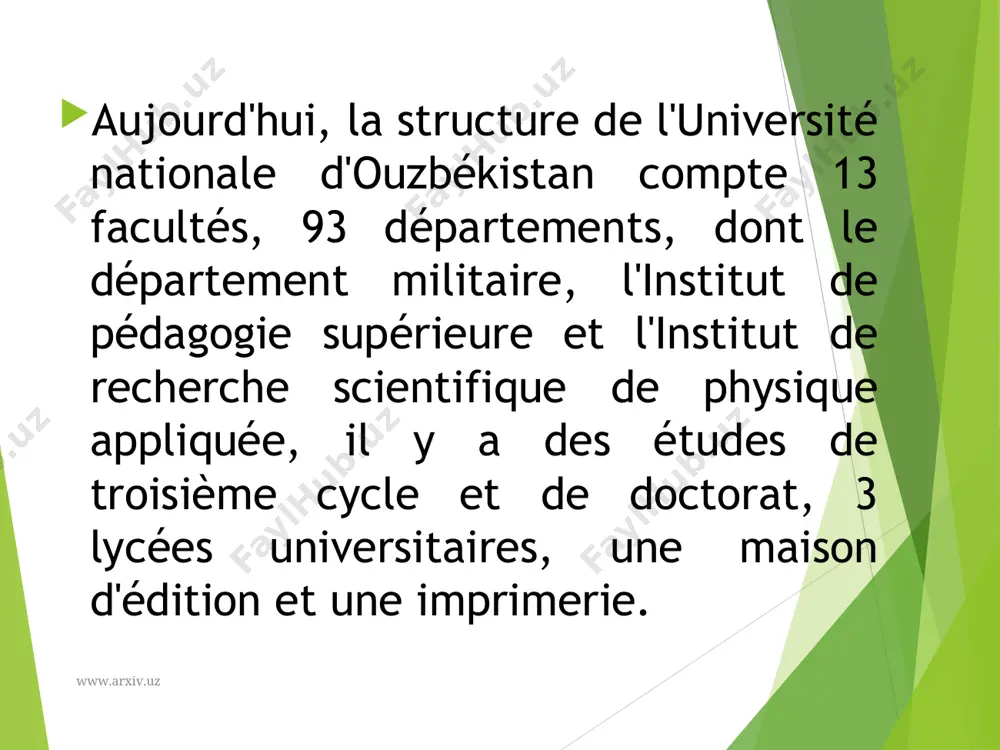 université nationale d'ouzbékistan - Page 5