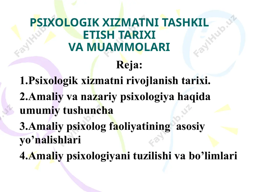 i “gaydens” maktabi xizmatining shakllanishiga asos bo‘lgan. xx asr boshlarida bolalarning kasbiy yo‘nalganligini aniqlashga qaratilgan maxsus xizmat maktabi joriy qilinadi. jumladan, dastavval frenk parson tomonidan 1908 yil amerikaning boston shahrida yoshlarni kasbiy yo‘nalganligini monitoring qiluvchi rasmiy uyushma tashkil etilib, bu uyushma faoliyati “gaydens”chilar faoliyati misolida rivojlantiriladi. “gaydens” maktabi har bir hudud uchun alohida dastur ishlab chiqdi va bu dasturda har bir o‘quvchining alohida imkoniyatlariga tashxis qo‘yildi. buning uchun esa maktablarda alohida qo‘mitalar tuzilib, bu qo‘mita tarkibiga direktor o‘rinbosari, xizmatning bosh mutaxassisi-kaunsler (maslahatchi) va bolalar uchun eng obro‘li bo‘lgan pedagoglar kiritildi. “gaydens” xizmati quyidagi 4 ta xizmat tarmog‘ini o‘z ichiga olganligi bilan ahamiyatlidir: 1. tashxislash xizmati – uning asosiy vazifasi bola haqidagi barcha ma’lumotlarni yig‘ish, tizimlashtirish, baholash va o‘rnatilgan tartibda tahlil qilish. 2. axborot xizmati – barcha yo‘nalishlar bo‘yicha mavjud axborotlarni umumlashtirish, tahlil qilish va tegishli tartibdagi monitoring ishlarini yuritish. 3. kaunsling xizmati – o‘quvchi va kaunsler (maslahatchi) o‘rtasida o‘ziga xos …