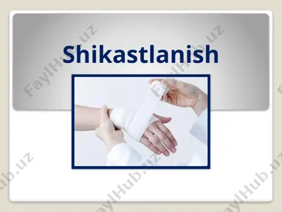 shikastlanish — PPTX