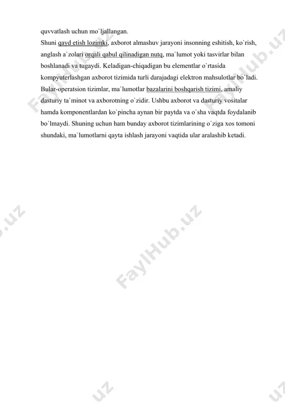 avtomatlashtirilgan axborot tizimlari laboratoriya ishi - Page 5