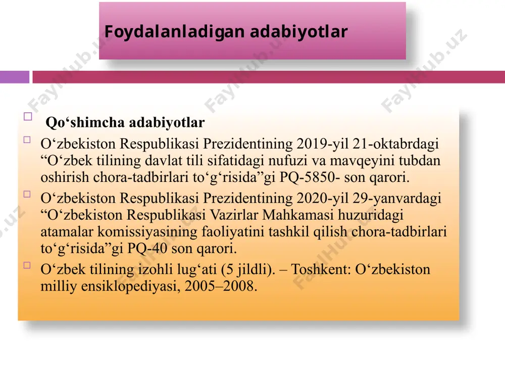 o‘zbek adabiy tili me’yorlari - Page 5