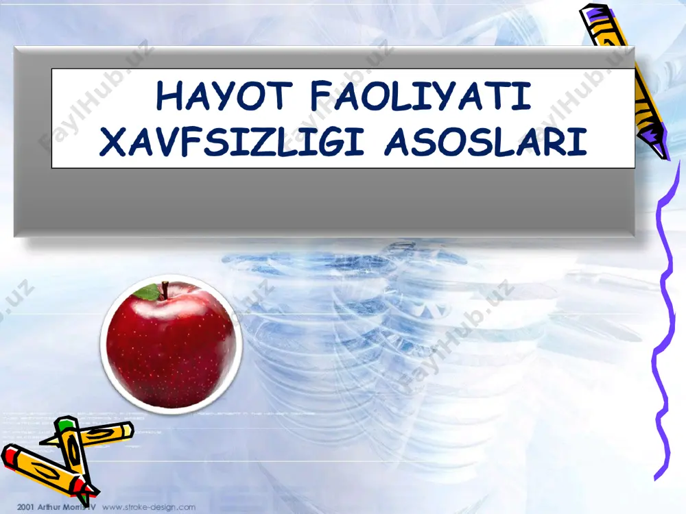 ’lum bir qismi. tabiiy muhit – ma’lum bir sub’ektning hayotiy faoliyati kechadigan tabiiy sharoitlar va ob’ektlar majmui. ijtimoiy muhit – inson o‘z ehtiyojlarini qondirish, tajriba va bilimlar ortdirish, ularni o‘zaro almashish maqsadida tashkil etadigan va foydalanadigan muhit. ishlab chiqarish muhiti – insonning mehnat faoliyati amalga oshadigan maydon. insonning hayotiy faoliyat muhiti qulay (“komfort”), ruxsat etilgan, xavfli va favqulodda xavfli holatlarda bo‘lishi mumkin. qulay (komfort) muhit – insonning hayoti va sog‘ligi kafolatlangan, ish qobiliyati to‘liq ta’minlangan, salbiy ta’sir etuvchi omillar bartaraf etilgan hayotiy faoliyat sharoitidir. ruxsat etilgan muhit – insonning ish qobiliyatini to‘liq namoyish etishi cheklangan, mehnat samaradorligini pasayishiga olib keluvchi, lekin faoliyat davrida ta’sir etuvchi xavfli va zararli omillarning ruxsat etilgan miqdori ta’minlangan muhit. xavfli muhit – ishlab chiqarish omillari inson sog‘ligiga salbiy ta’sir etib, uzoq ta’sir etuvchi kasalliklarni yoki tabiiy muhitning salbiy o‘zgarishiga olib keluvchi muhit. favqulodda xavfli muhit – ta’sir etuvchi omillar qisqa vaqt ichida turli xil jarohatlar …