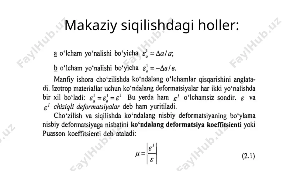 markaziy cho‘zilish va siqilish to‘g‘risidagi tushuncha - Page 3