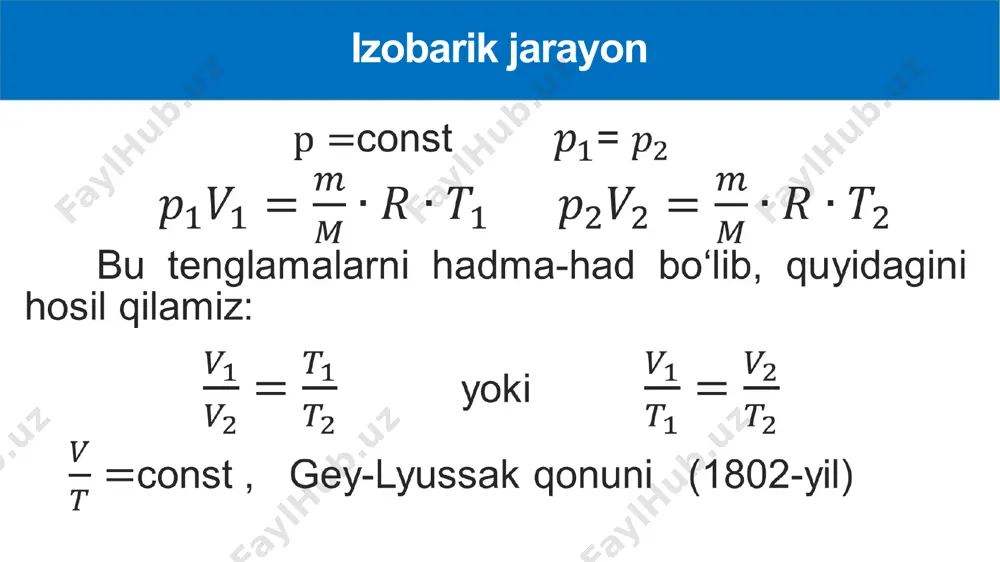 izobarik jarayon - Page 3