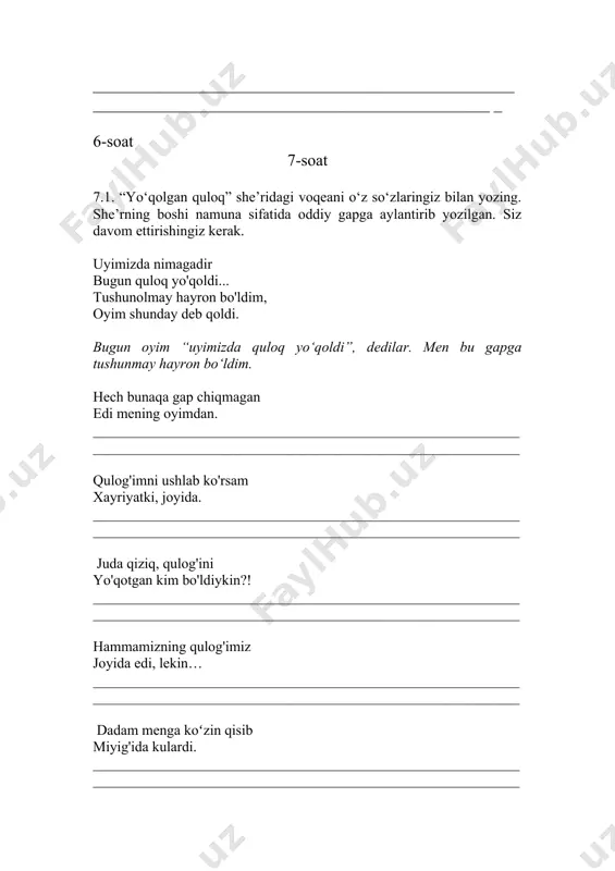 inson anatomiyasi tanqidiy topshiriqlar - Page 4