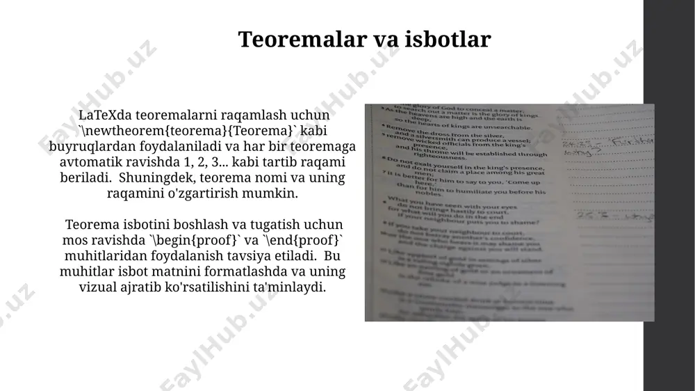 latex dasturida matematikaga oid matnlar ustida ishlash - Page 5
