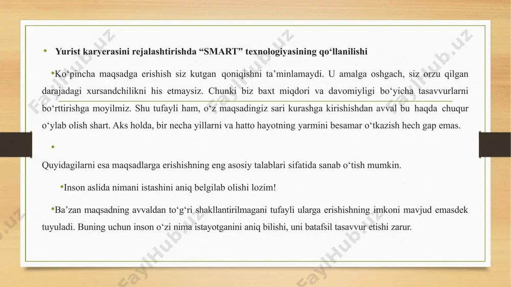 muvaffaqiyatli yurist karyerasini rejalashtirish usullari - Page 5
