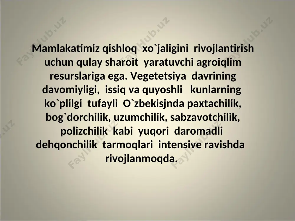 o`zbekistonning ijtimoiy-iqtisodiy rivojlanishi - Page 4