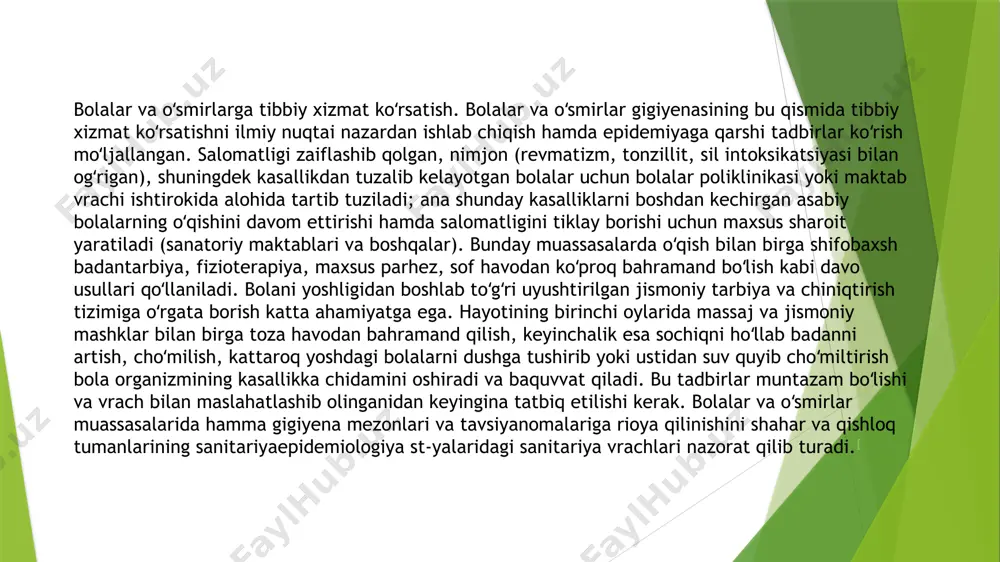 bolalar va oʻsmirlar gigiyenasi - Page 5