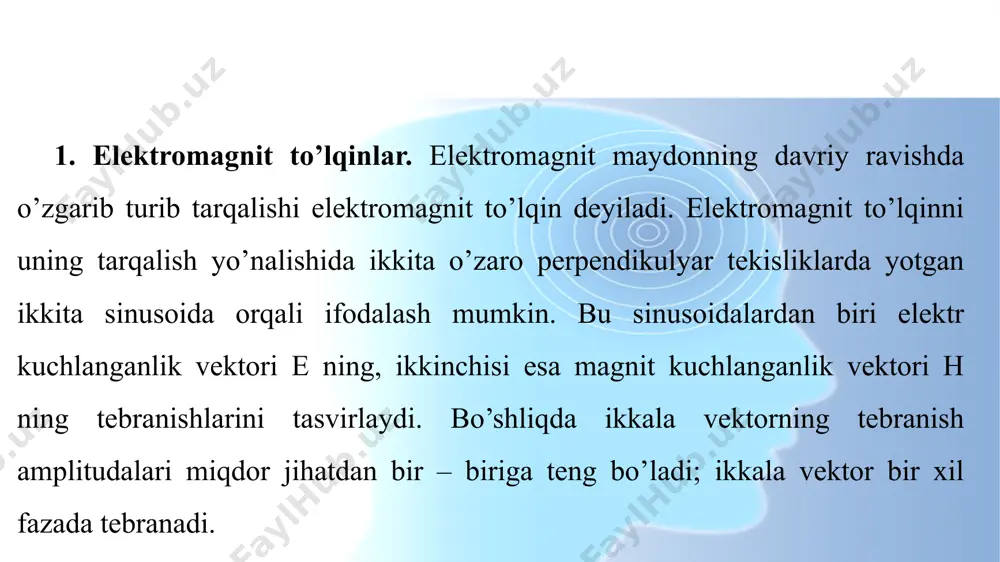 elektromagnit to'lqinlar - Page 4