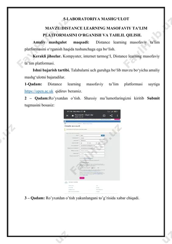 mashg'ulot mavzu bo'yicha amaliy mashg'ulot - Page 2