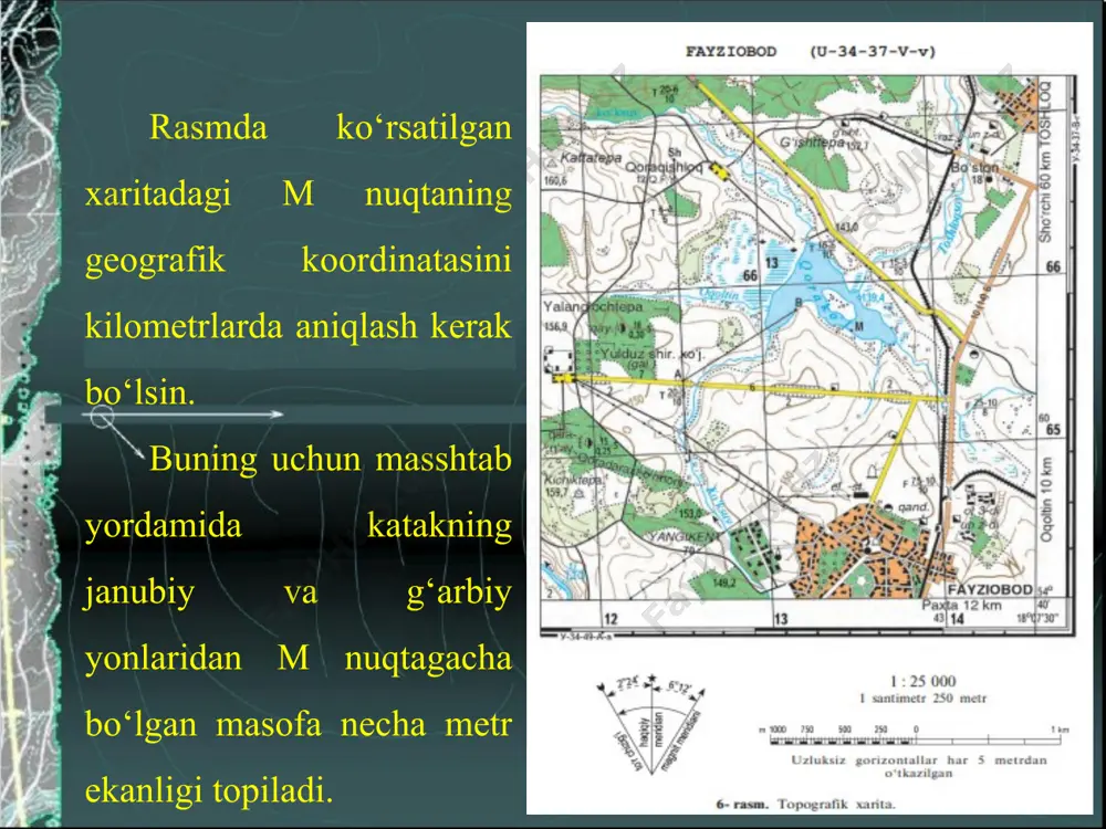 topografik xaritalardan foydalanish 7-sinf - Page 4