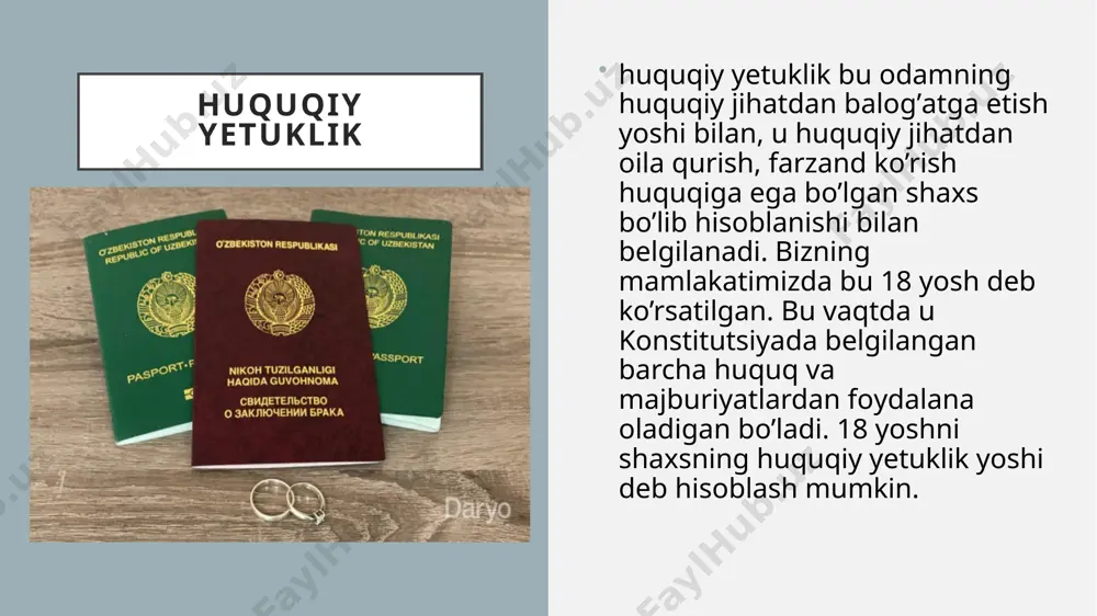 nikohga yetuklik hususiyatları - Page 5