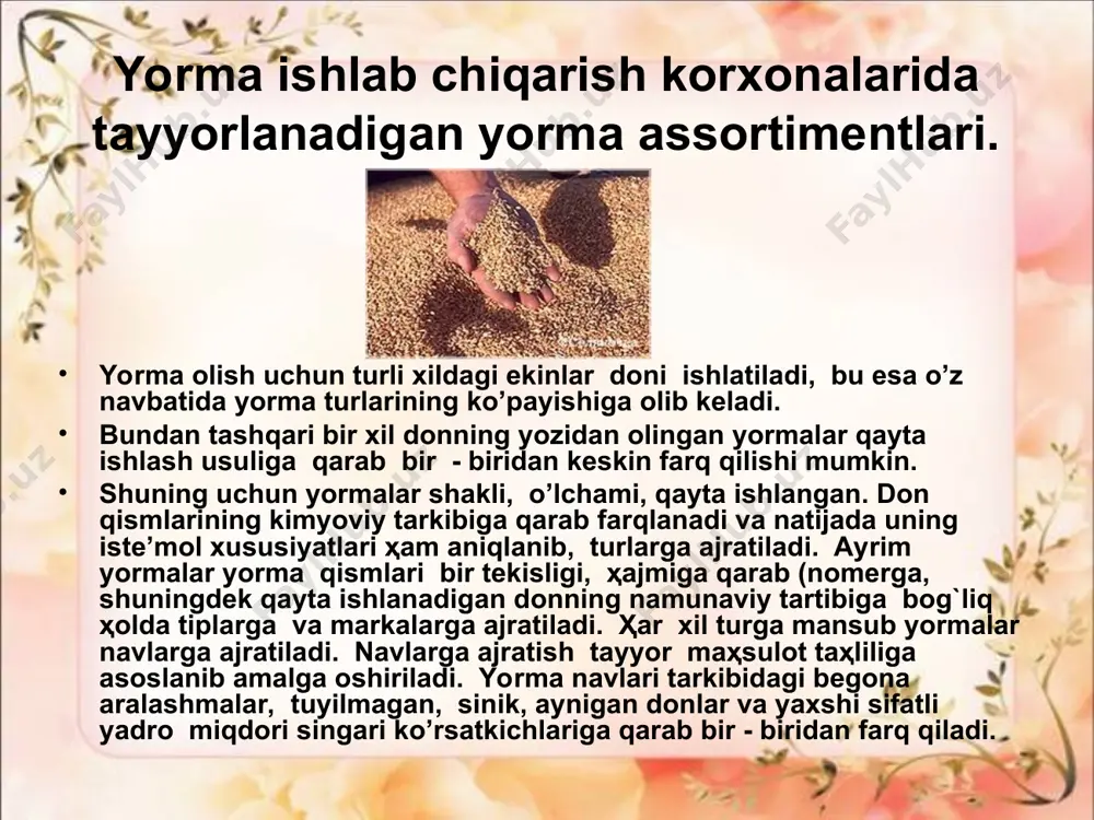 yorma turlari tovarshunosligi - Page 5