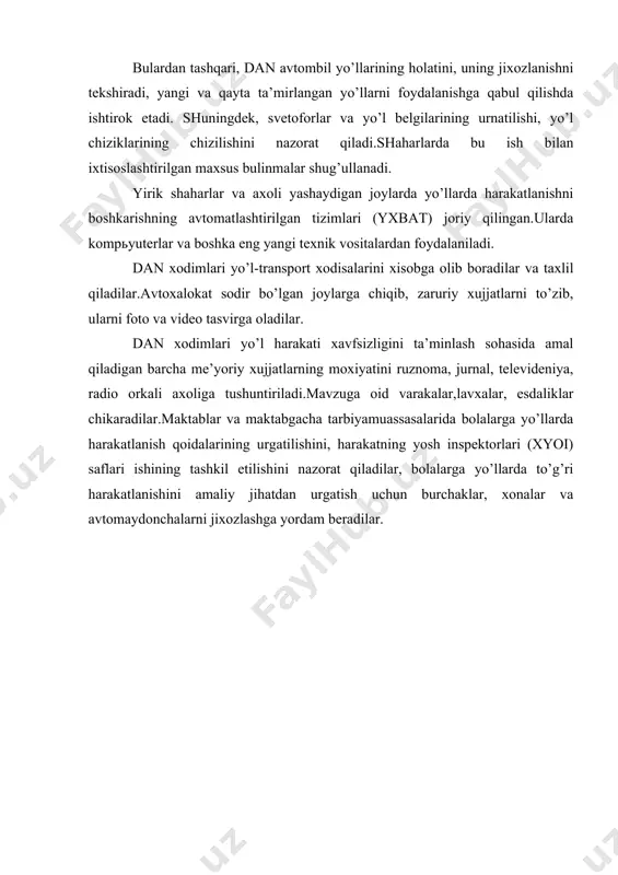 dаvlаt аvtоmоbil nаzоrаti хizmаti - Page 4